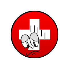 Depressed Swiss Symbol
