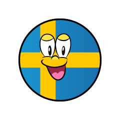 Smiling Swedish Symbol