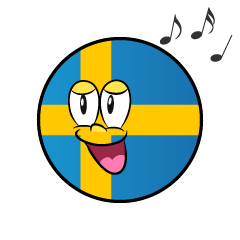 Singing Swedish Symbol