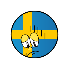 Depressed Swedish Symbol