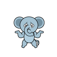 Troubled Elephant