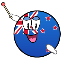 Speaking New Zealand Symbol