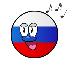 Singing Russian Symbol