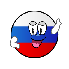 Posing Russian Symbol