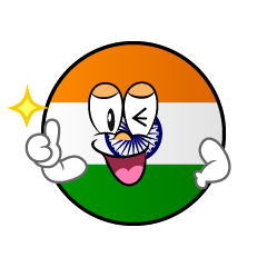 Thumbs up Indian Symbol