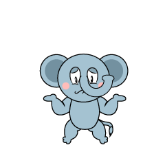 Troubled Elephant