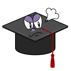 Angry Graduation Cap
