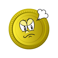 Angry Gold Coin