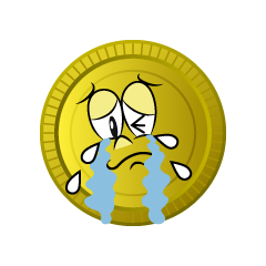 Crying Gold Coin