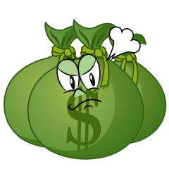Angry Money Bag