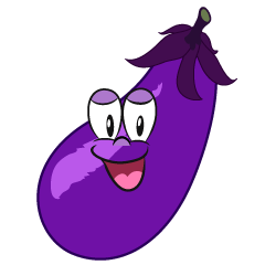 Smiling Eggplant