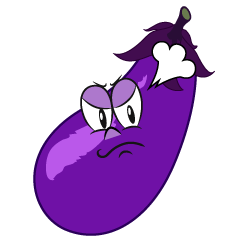 Angry Eggplant