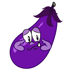 Sad Eggplant