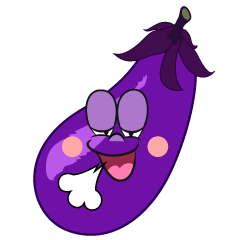 Relaxing Eggplant