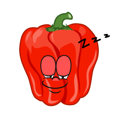 Sleeping Bell Pepper