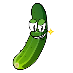 Grinning Cucumber