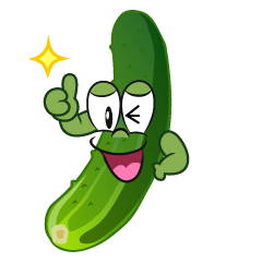 Thumbs up Cucumber