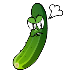 Angry Cucumber