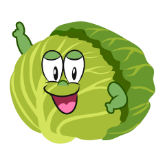 Posing Cabbage