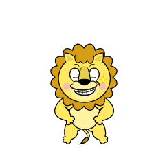 Grinning Lion