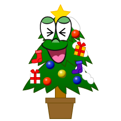 Laughing Christmas Tree