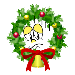 Depressed Christmas Wreath