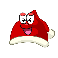Laughing Santa Hat