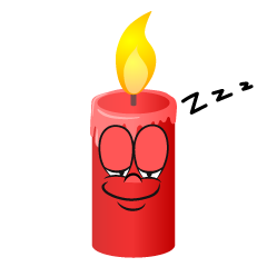 Sleeping Candle