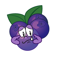 Sad Blueberry