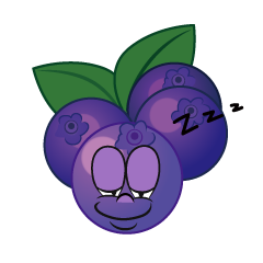 Sleeping Blueberry