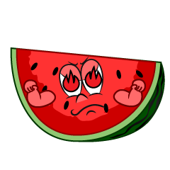 Enthusiasm Cut Watermelon