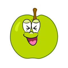 Laughing Green Apple