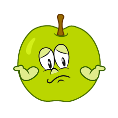 Troubled Green Apple