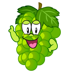Posing Green Grape
