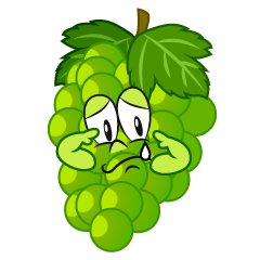 Sad Green Grape
