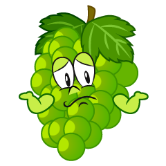 Troubled Green Grape