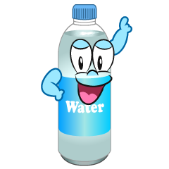 Posing Water Bottle