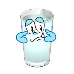 Sad Water Glass