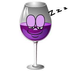 Sleeping Wine Glass