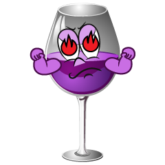 Enthusiasm Wine Glass