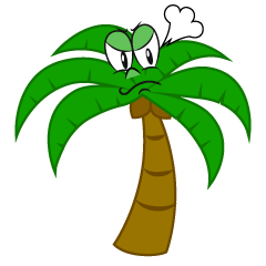 Angry Palm Tree