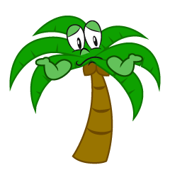 Troubled Palm Tree