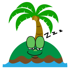 Sleeping Palm Island