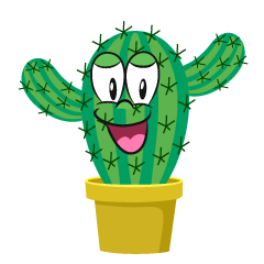 Smiling Foliage Cactus