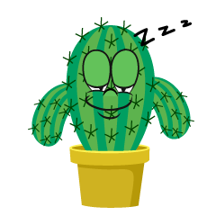 Sleeping Foliage Cactus