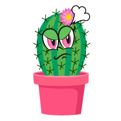 Angry Girl Cactus