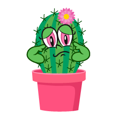 Sad Girl Cactus