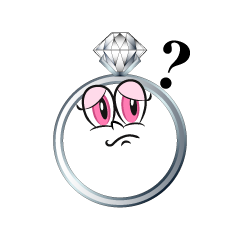 Thinking Diamond Ring