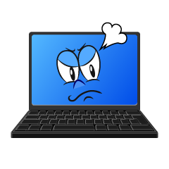 Angry Laptop