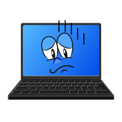 Depressed Laptop